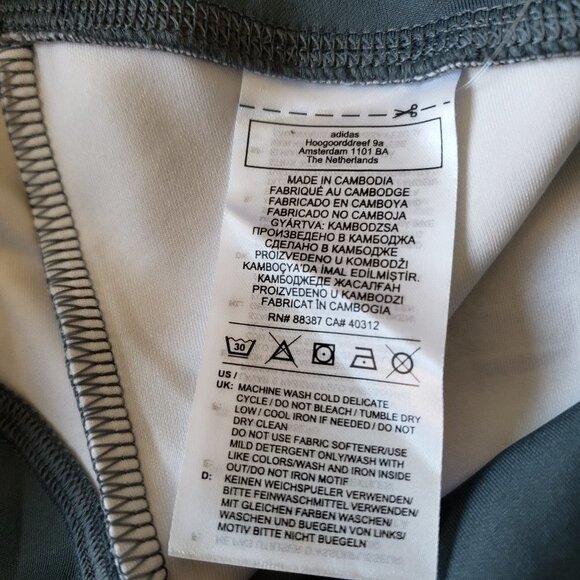 NWT - Adidas Women's U-4-U 7/8 Plus Size Tights – Size 2X - Picture 6 of 7